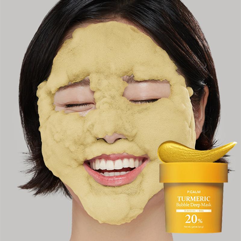 

[P.CALM] Turmeric Bubble Deep Mask 90ml