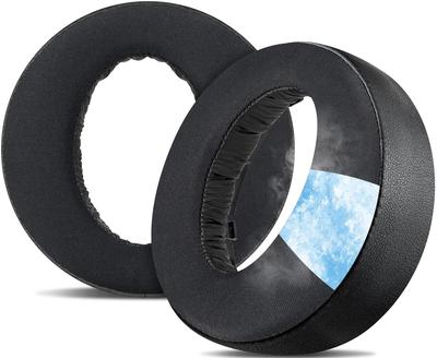 SOULWIT Cooling Gel Ear Pads, Ear Cushions, Replacement Pads for Sony PULSE 3D PlayStation 5 (PS5) Wireless Headset, Cooling, High-Density Foam, Black