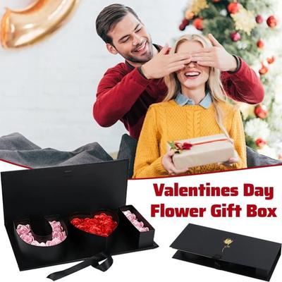 New Rectangle I Love You Empty Box Large Size Romantic Valentines Gift Box Red Color Jewelry Gift Box Valentine's Day