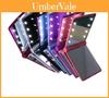 Portable Folding Makeup Mirror With Led Lights For Travel And Home Use