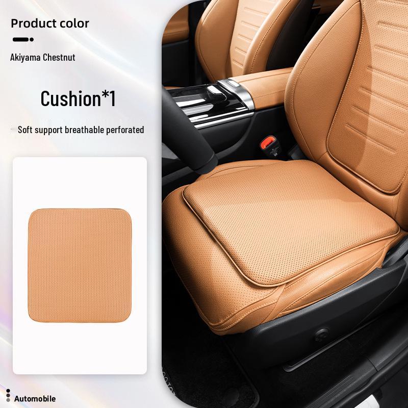 Luxurious Breathable Neck and Lumbar Seat Cushion Set for Maybach