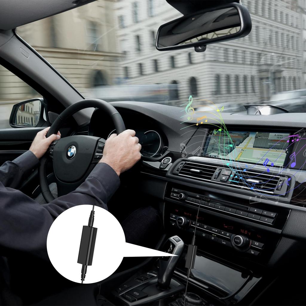 ZGUKJ Noise Filter Isolator Aux Noise Canceling Home Audio 3.5mm Compatible Car Audio System