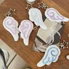 INS Stijl Retro Stof Ster Ketting Vleugel Hanger Sleutelhanger Y2K Engel Mobiele Telefoon Ketting Ornament Decoratie Accessoires Cadeaus