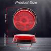 X-STYLE Side Marker LED 24V Truck LED Red HI/LO Bright 9 LED Side