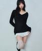 Leijeumiya Iri Shirring Knit [Black]