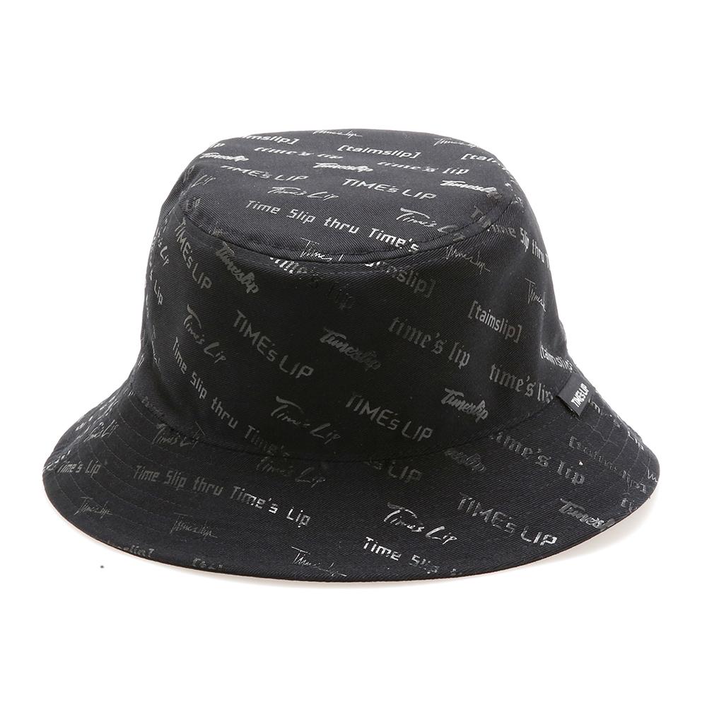 Taimseullib Logo Play Reversible Bucket Hat Black_Tkc07301