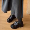 Fashion 2025 New Women's Loafers Bow Decor Round head Toe Flat Shoes for Women pu Leather Shallow Mouth Commuter Daily Casual Shoes