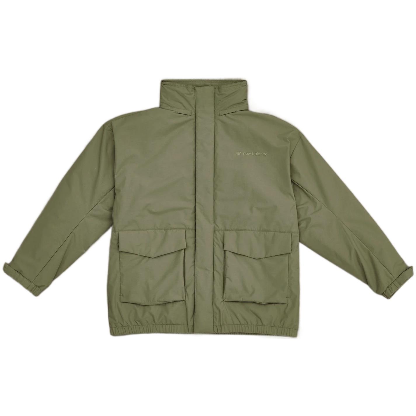 Куртки и пальто New Balance Мужские Зеленые AMJ25008-TCO S