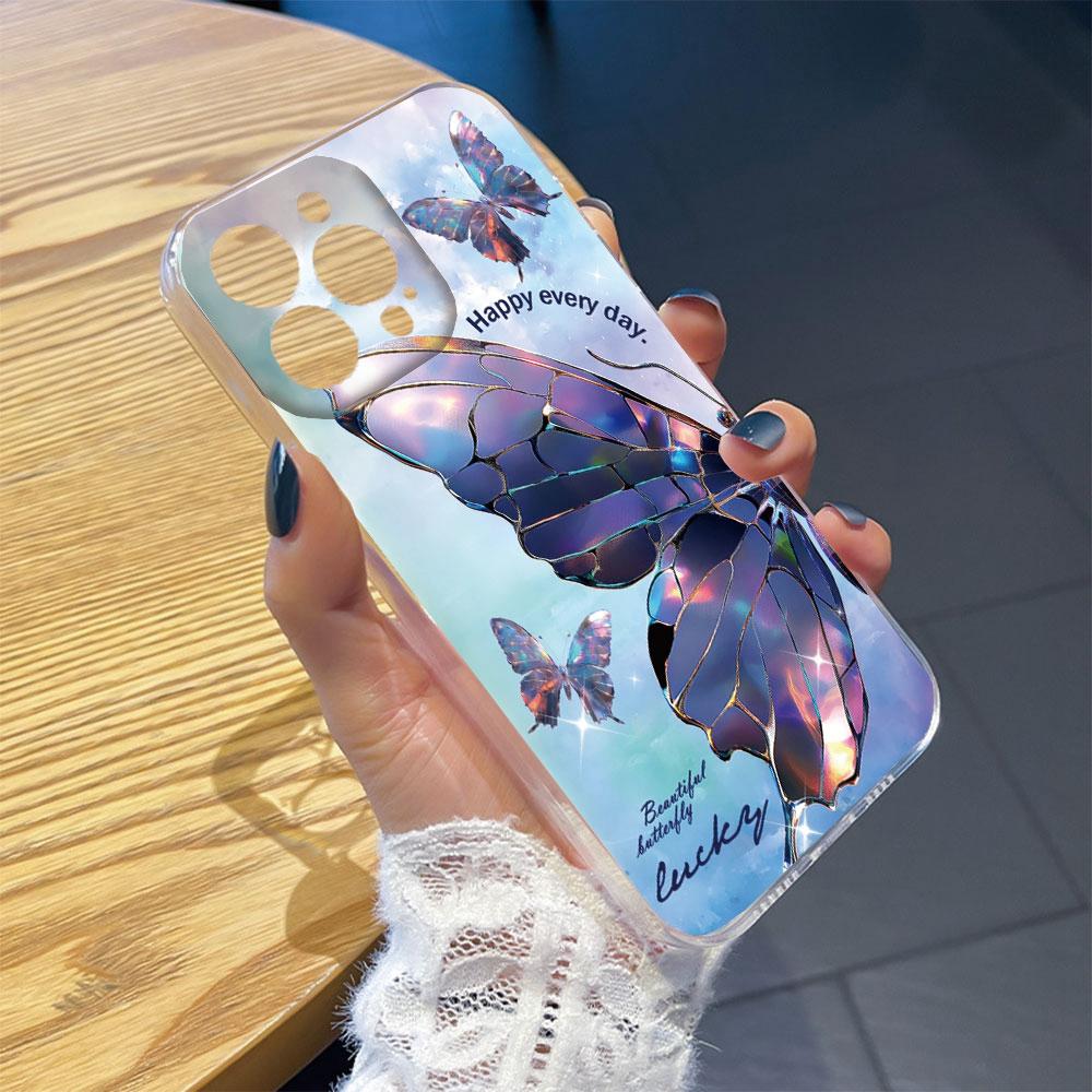 For iphone 13 Pro Max 11 12 Pro White Leopard Marble Artistic Women Phone Case Transparent Clear Silicone Shockproof Soft Cover
