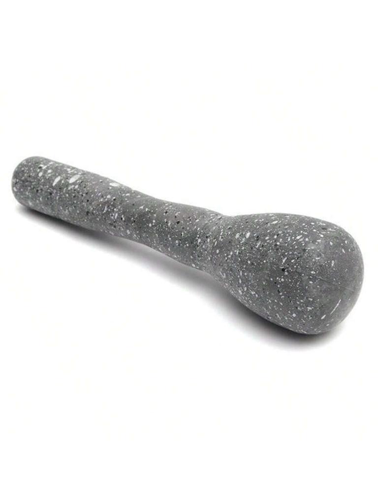 1pc Granite Texture Garlic Press, Mortar And Pestle Set, Food Crusher For Garlic, Chili, Spice Grinding, Kitchen Tool