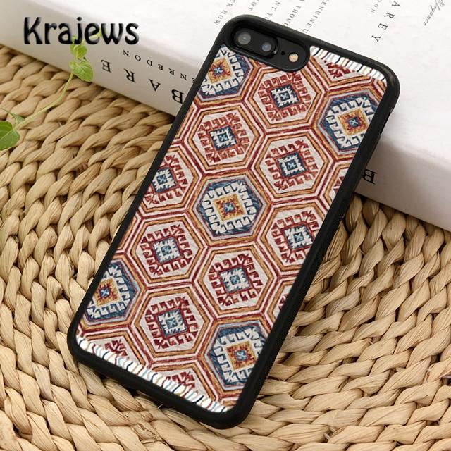 Ancient Floral Tiles Phone Case Cover For iPhone 17 Air 16 15 14 plus 12 13 pro max coque Shell Fundas