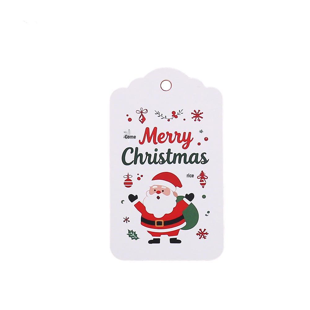2026 Christmas Tags: Santa Claus Gift & Hang Tags for Cards and Packaging