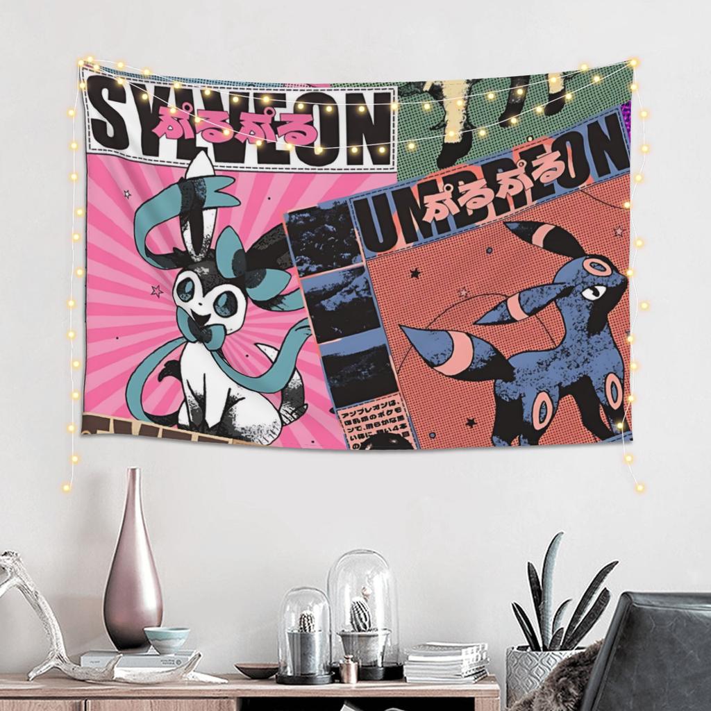 Pokemon Theme Charizard Cutecore Tapestry Room decoration Home Decoration Tapestry Decor Accessories Cute Room Decor