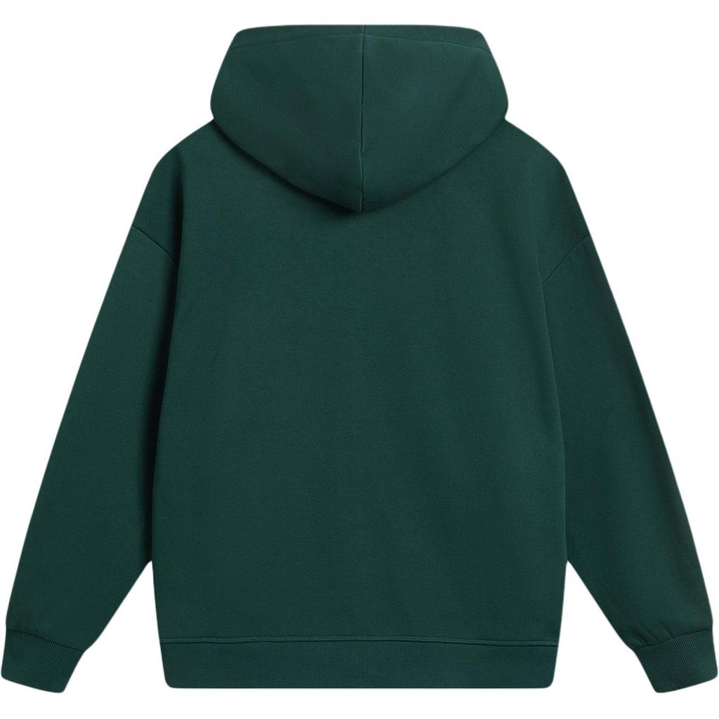 Li Ning Sports Lifestyle Series Fleece Hooded Letter Jacket Unisex Jacket AWDVC61-5