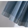 DIMANAF 2026 Sommer Neu Übergröße Damen Vintage Gerade Jeans Locker Weiter Bein Lange Jeansmode Lday