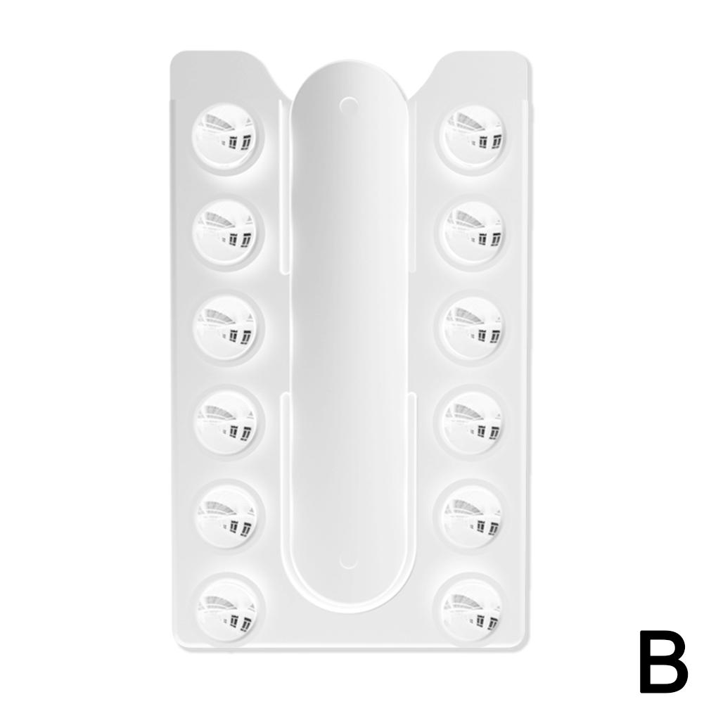 2v1 Nálepka na zadní stranu Přísavka Držák na mobilní telefon Silikonová podložka pod hrnek Stojan na smartphone na zeď Pro skleněné obklady Hladké stěny nebo Stůl