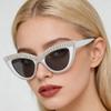 Retro Rhinestones Sun Glasses UV400 Protection Sunglasses Women Men Fashion Trend Brand Designer Outdoor Party Shades Eyewear