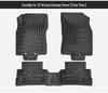 Eco-Friendly TPE Floor and Trunk Mats with Seat Back Cushion for 2021-2025 Nissan Qashqai