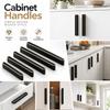 French Cabinet Handles Aluminum Alloy Furniture Knobs New Door Pulls Wardrobe
