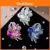 Classic Baroque Style Brooch With Floral Design For Women And Men