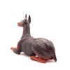 Doberman Pinscher Model Cognitive Ability Burrs-free Smell-less Action Figure Toy Doberman Pinscher for Children