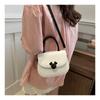 Stylish Street Trend Pu Saddle Bag For Women With Chic Color Contrast Design