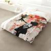 B-Banksy Street Art Throw Flannel Throw Blanket: Soft Kid-Friendly Warm Anti-Static All Season Washable Couch Bed Home