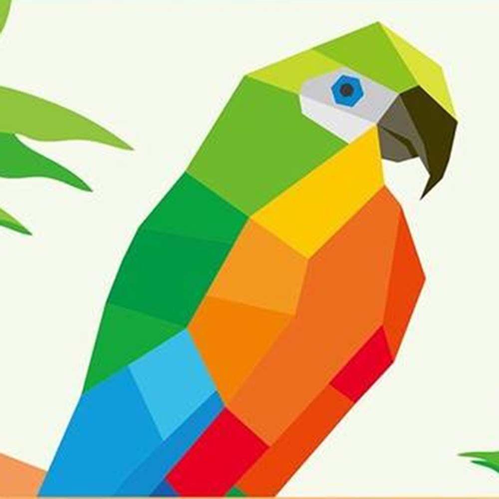 Paper 3D Geometric Sticker Books Educational Toys Animals Sticker Book  Birthday Gift