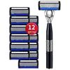 Jiazhikou Retro 7-Blade Manual Shaver Kit