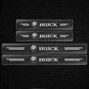 4Pc Car Threshold Protector Transparent Decorative Badge 3D Stickers For Buick Regal Lacrosse Avenir Envision Electra Anthem Cascada Avista Riviera