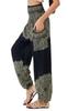 Joob Joob Boho Pants for Women Hippie Harem Pants Yoga Pants Comfortable Bohemian Flowy Hippie - - Women's - Outfit, Onyx, Small-Medium