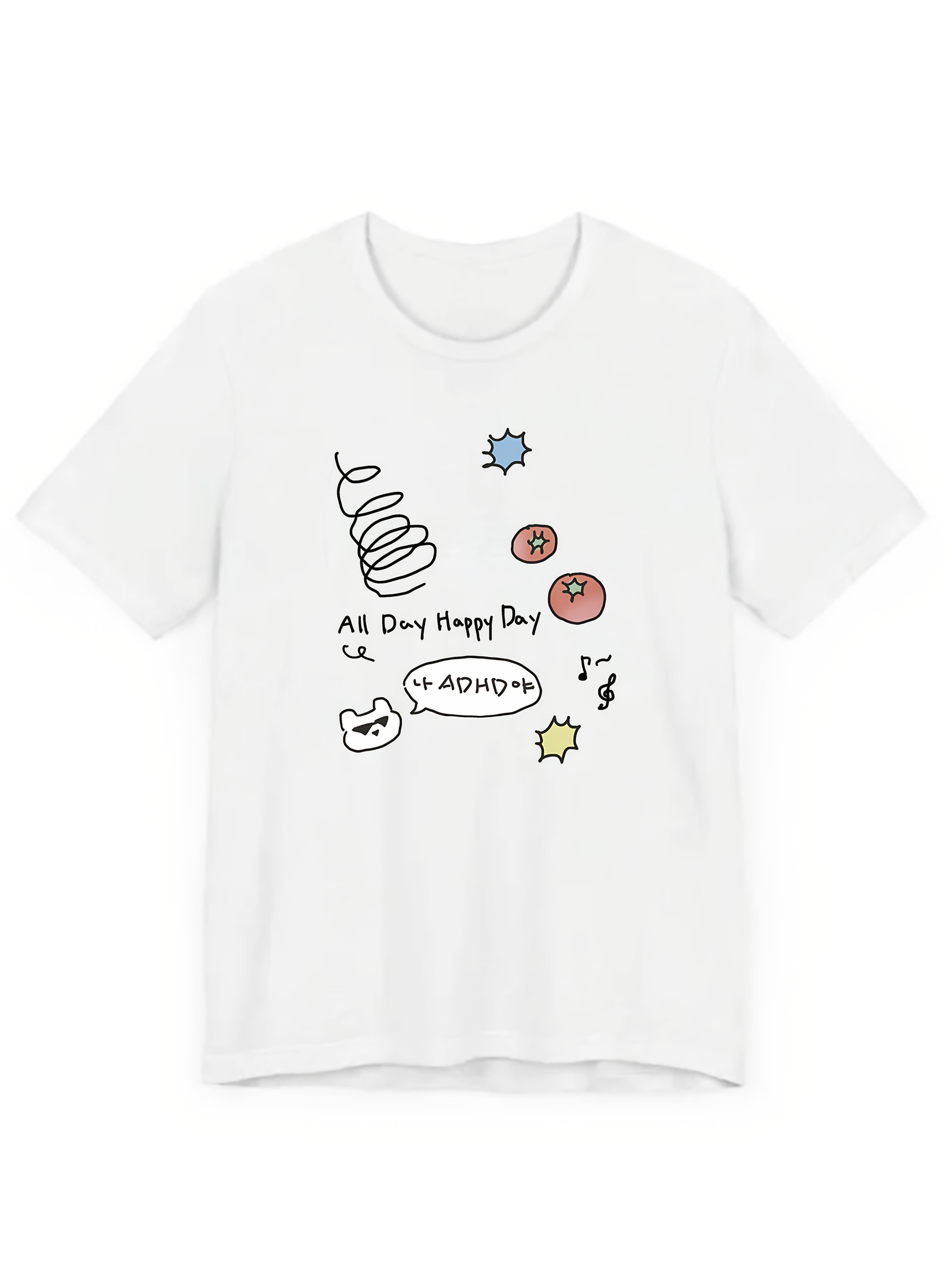 

WomenS Graphic Cute Daily Motto Slogan Spring Summer Accessories Fun Design Harajuku Short Sleeve Casual Aesthetic Clothes S
