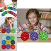 Educational Math Fidget Spinners For Learning Arithmetic With Colorful Plastic Material