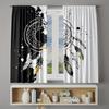 2PCS Digital Print Curtains, Fantasy Dreamcatcher, Boho Mystic