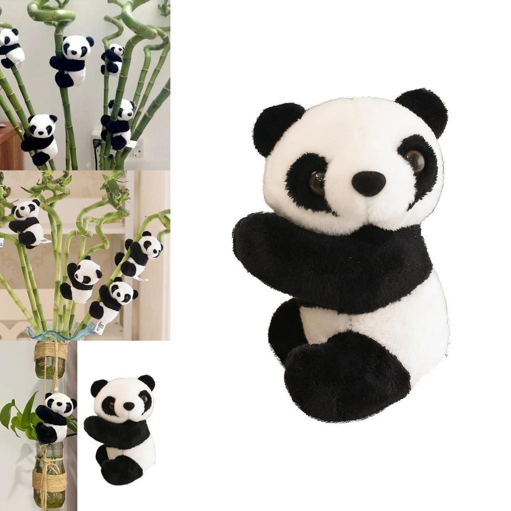 Mini Cute Panda Plush Gripper Perfect For Home Decorations And Gifting!
