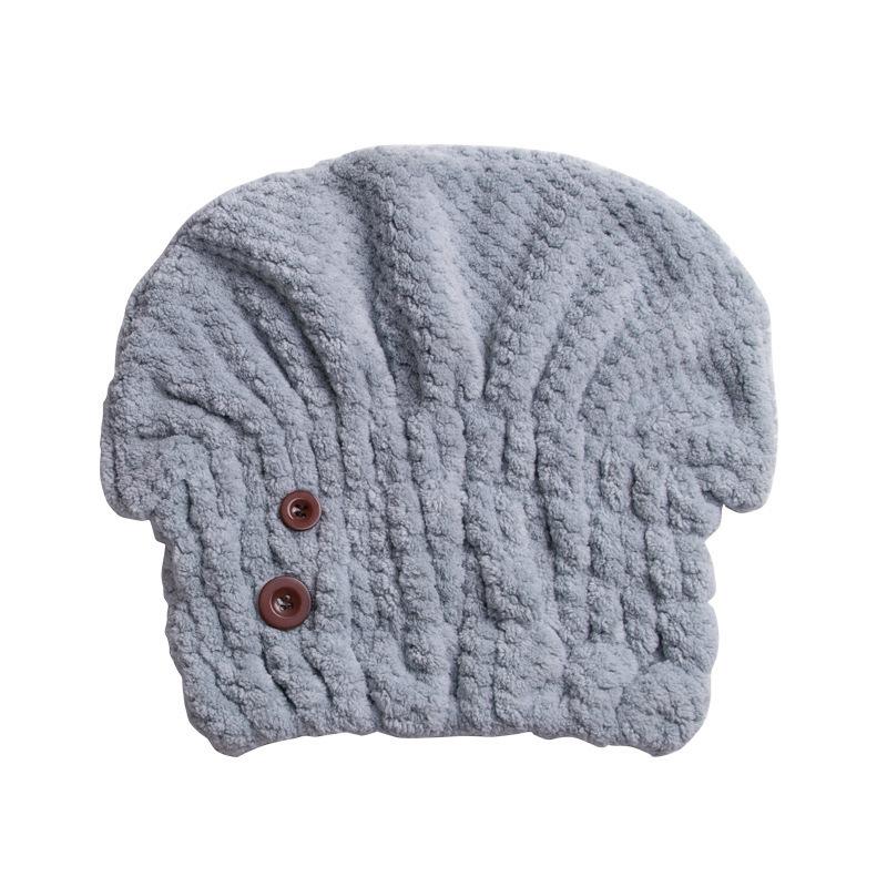 

Trendy Mushroom - Inspired Dry Hair Cap: Plush, Quick - Drying Wrap for Women, Perfect for Busy Mornings, Beach Trips