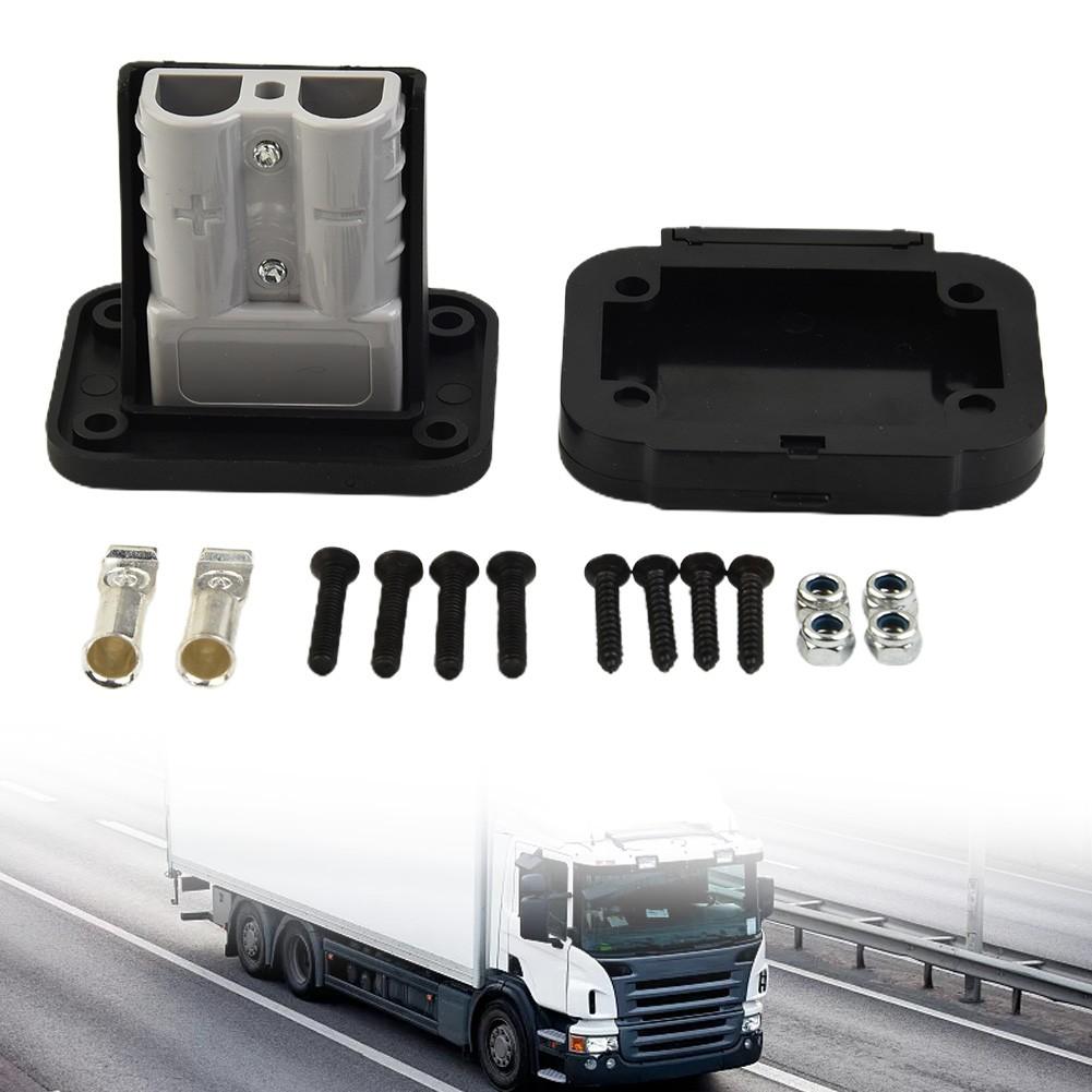 

Для 50А Для разъема типа Anderson - Накладка на панель с кронштейном для скрытого монтажа Для каравана 1pcs