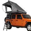 Daktent Harde Schaal, 2-3 Persoons Aluminium Daktent Hardshell met Driekleurig LED-licht, Dik Matras & 1 Raam, Waterdicht Winddicht