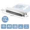 Fellowes A3 Simple Lightweight and 5741701 Lunar+ Laminator, Operation, Compact, White,