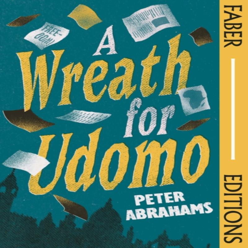 A Wreath for Udomo Faber Editions by Peter Abrahams Paperback Book 9780571376391