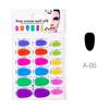 2 Placas de Fibra de Seda para Forma de Extensión de Uñas Telas No Tejidas Fibra de Construcción de Gel UV Acrílico Francés Accesorios de Manicura DIY