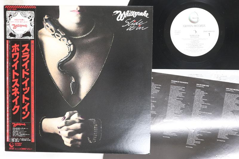 

Платівка WHITESNAKE Slide It In 25AP2680 GEFFEN 1984 Японія Obi Metal Вживана