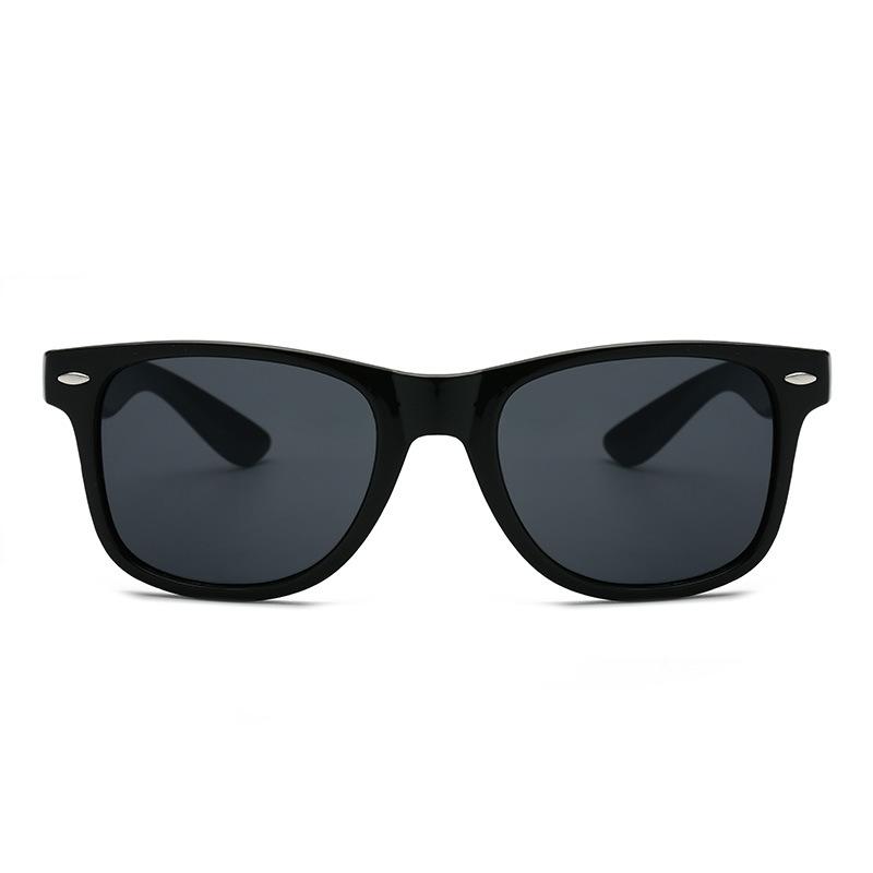 Classic Square Polarized Sunglasses Men Women Retro Black Sun Glasses Male Female Fashion Summer Anti Glare Driving Shades