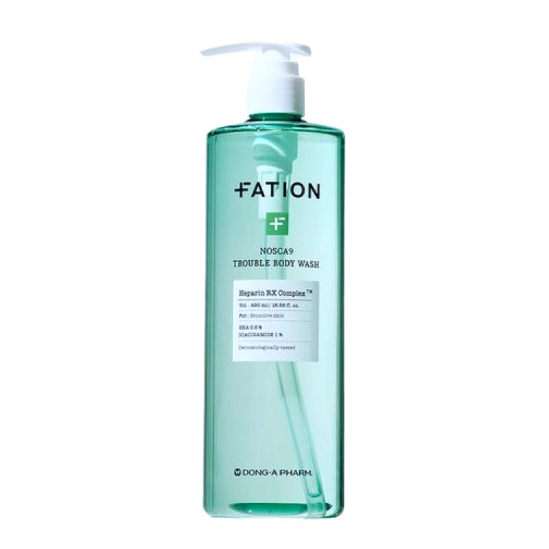 

FATION Nosca9 Trouble Body Wash Acne Care & Soothing Body Cleanser 490ml