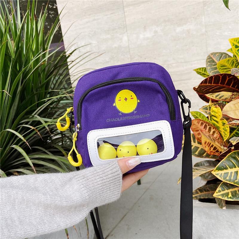 Damentasche 2 neue Canvas-Tasche Modetrend Schulter Umhängetasche kann sein