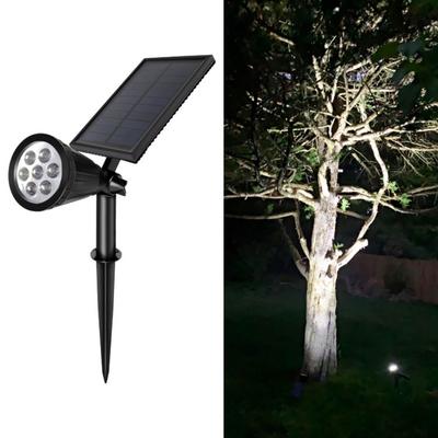 Solar Powered 7 LED Solar Lawn Lamp Automatic Light Sensor 7 LED Garden Solar Spotlight Atmosphere Lighting Waterproof