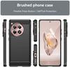 For OnePlus 12R 5G/Ace 3 5G Case Brushed TPU Anti-Fingerprints Phone Cover