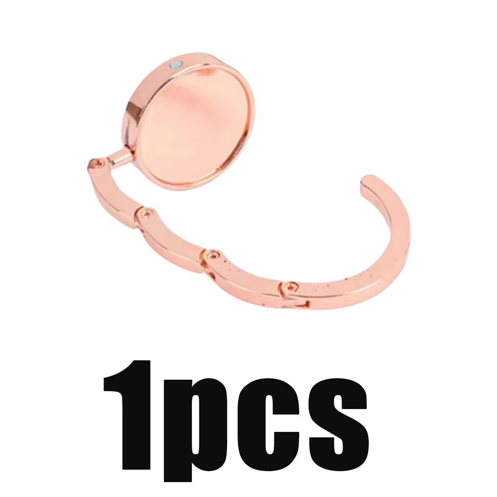 1-3Pcs Foldable Bag Hook Portable Good Load-Bearing Capacity Hanger Handbag Student Desktop Table Bag Side Of The Desk Hanger