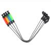 Bite Alarms Carp Fishing Hangers Bobbins Swingers Indicators Fishing Alarm Swinger Steel Chain 4 Color Bite Alarm Fishing Tools