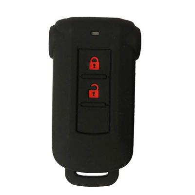 ZIAN Schlüsselhülle für Nissan/Mitsubishi Auto-Fernbedienung Delica D5 Outlander PHV Eclipse Cross Days-Lukes Smart Key Cover (Schwarz)